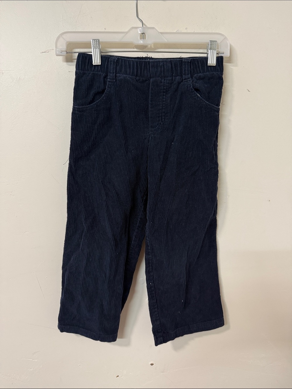 Mini Boden Navy Corduroy Kids Pants